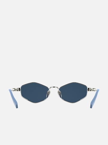 Karl Lagerfeld Zonnebril in Zilver