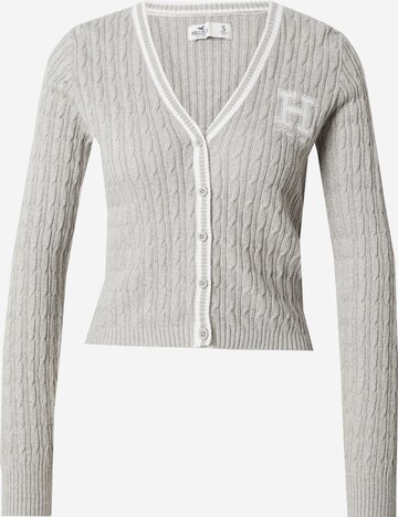 HOLLISTER Strickjacke in Grau: predná strana