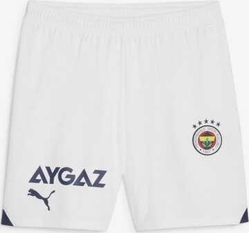 PUMA Regular Sportshorts 'Fenerbahçe S.K.' in Weiß: predná strana