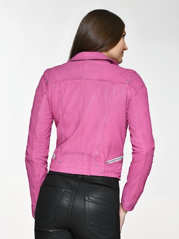 Maze Lederjacke in Pink