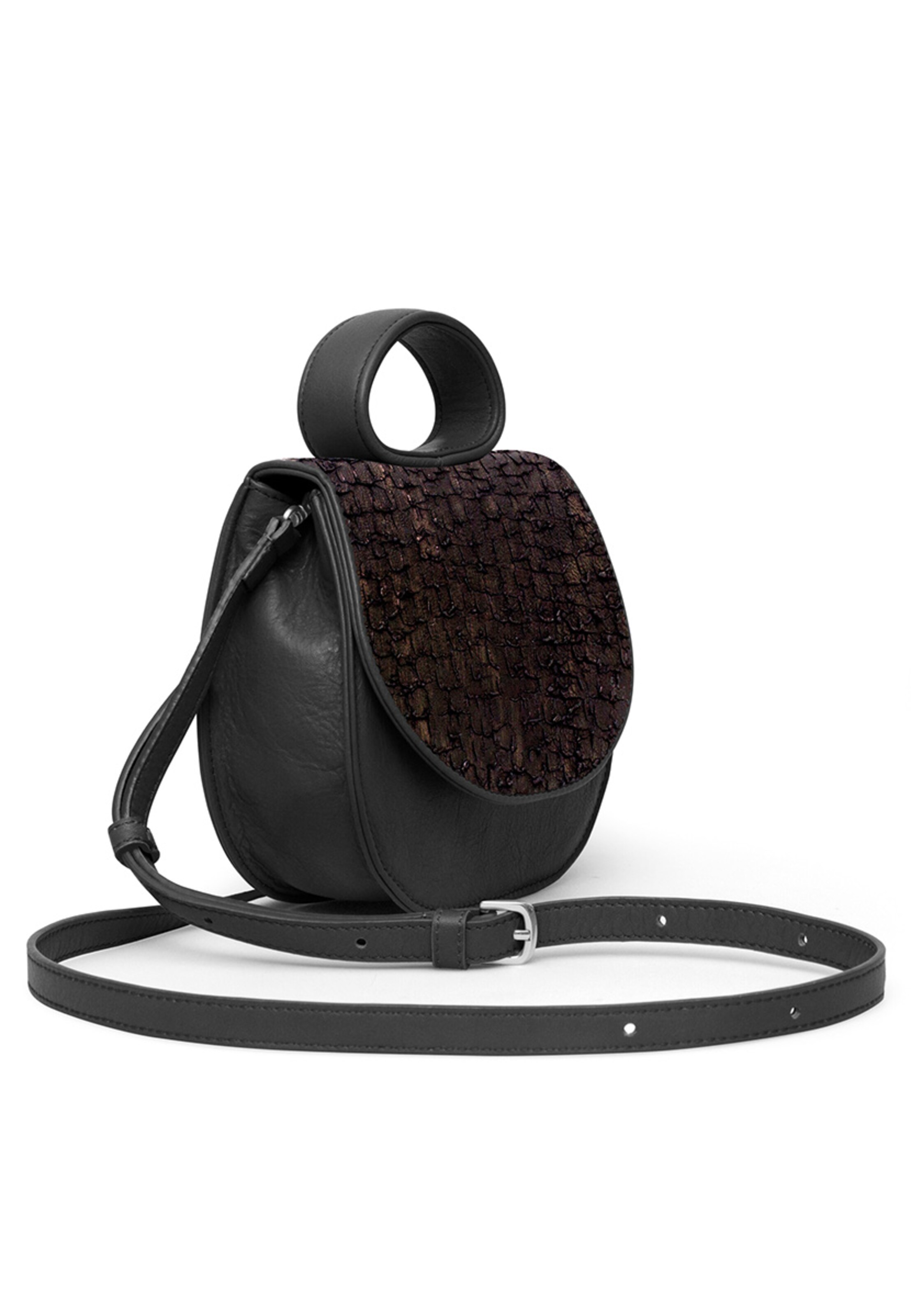 Gretchen Handtasche 'Ebony' in Schwarz