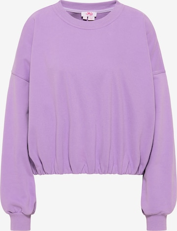 Sweat-shirt MYMO en violet : devant