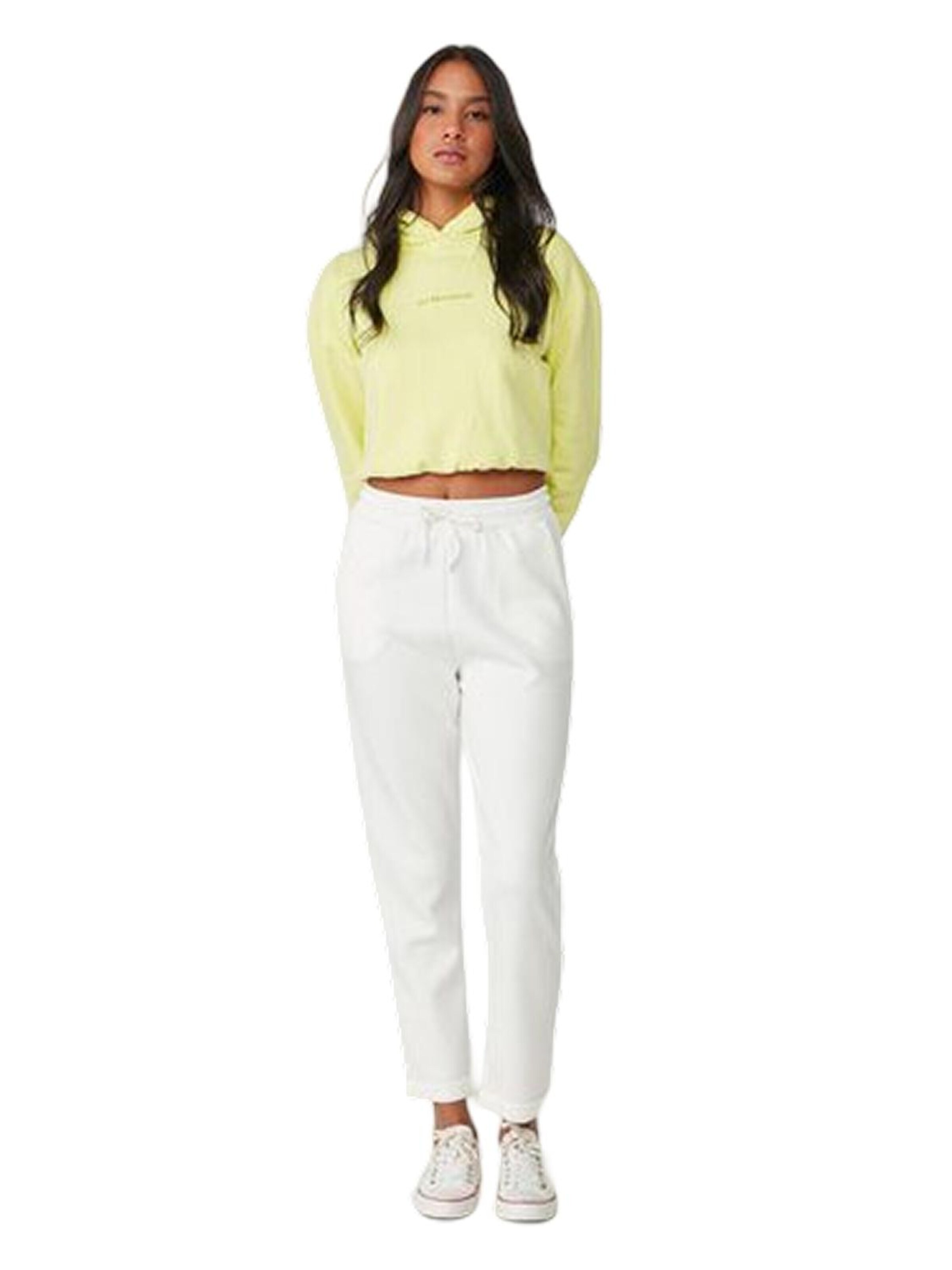 C&City Broek in Beige: voorkant