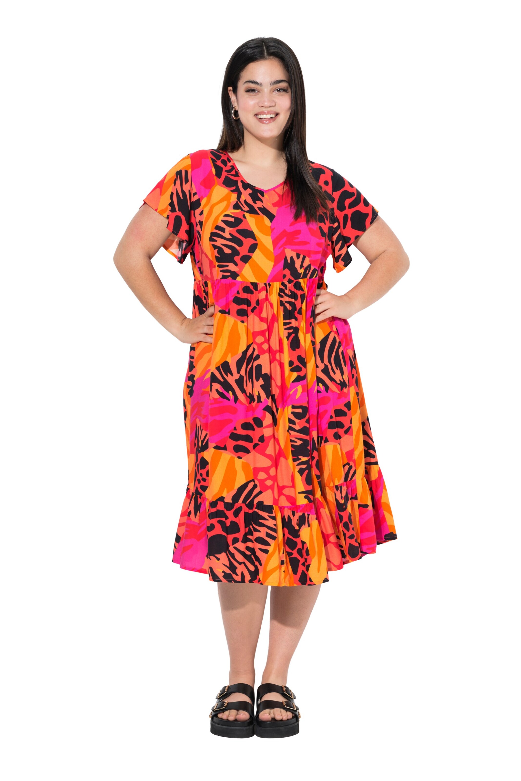 Angel of Style Kleid in Orange: Vorderseite