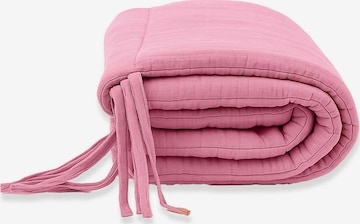 Couverture de bébé PAPATE en rose : devant