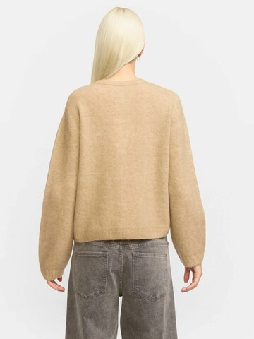 Soft Rebels Cardigan 'Allison' i beige