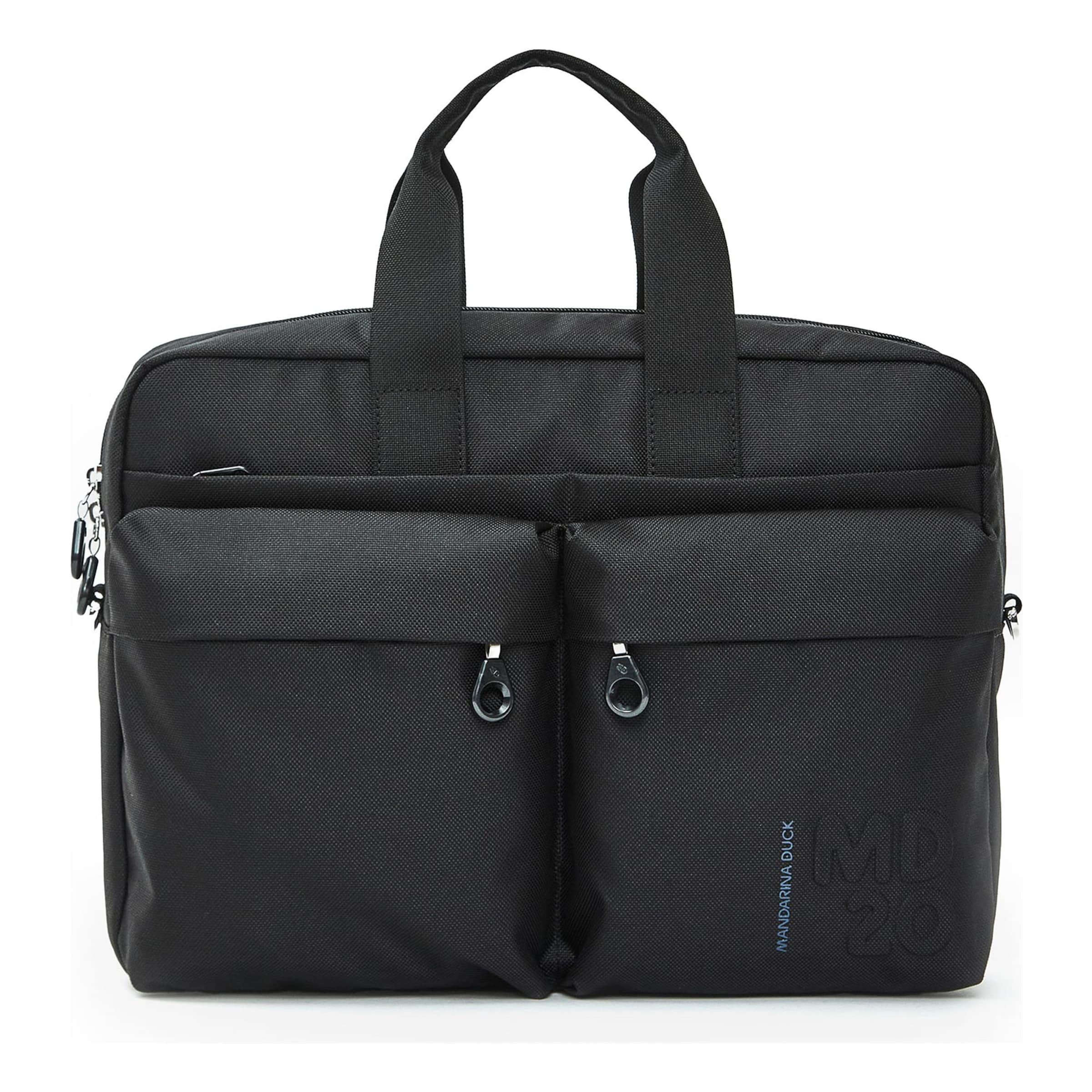 MANDARINA DUCK Document Bag 'MD 20' in Black: front