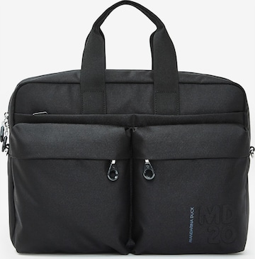 MANDARINA DUCK Document bag 'MD 20' in Black: front