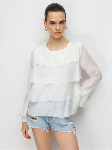 MixRay Blouse 'Blusen' in Wit