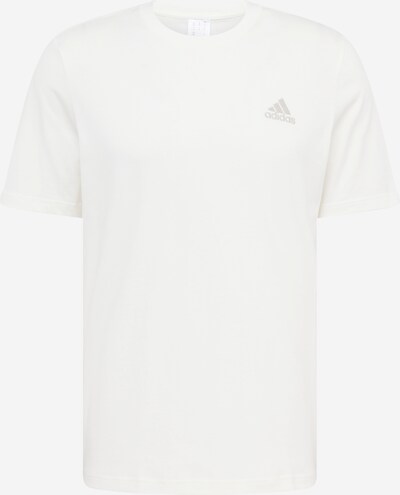 ADIDAS SPORTSWEAR T-Shirt fonctionnel 'Essentials' en gris / blanc, Vue avec produit