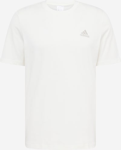 ADIDAS SPORTSWEAR T-Shirt fonctionnel 'Essentials' en gris / blanc, Vue avec produit