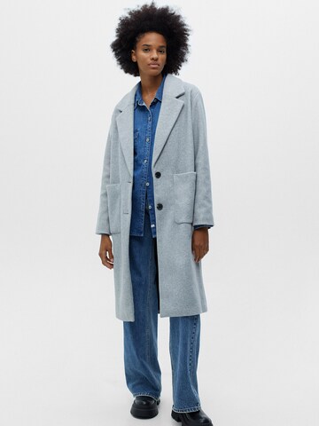 Pull&Bear Between-Seasons Coat in Grey: front