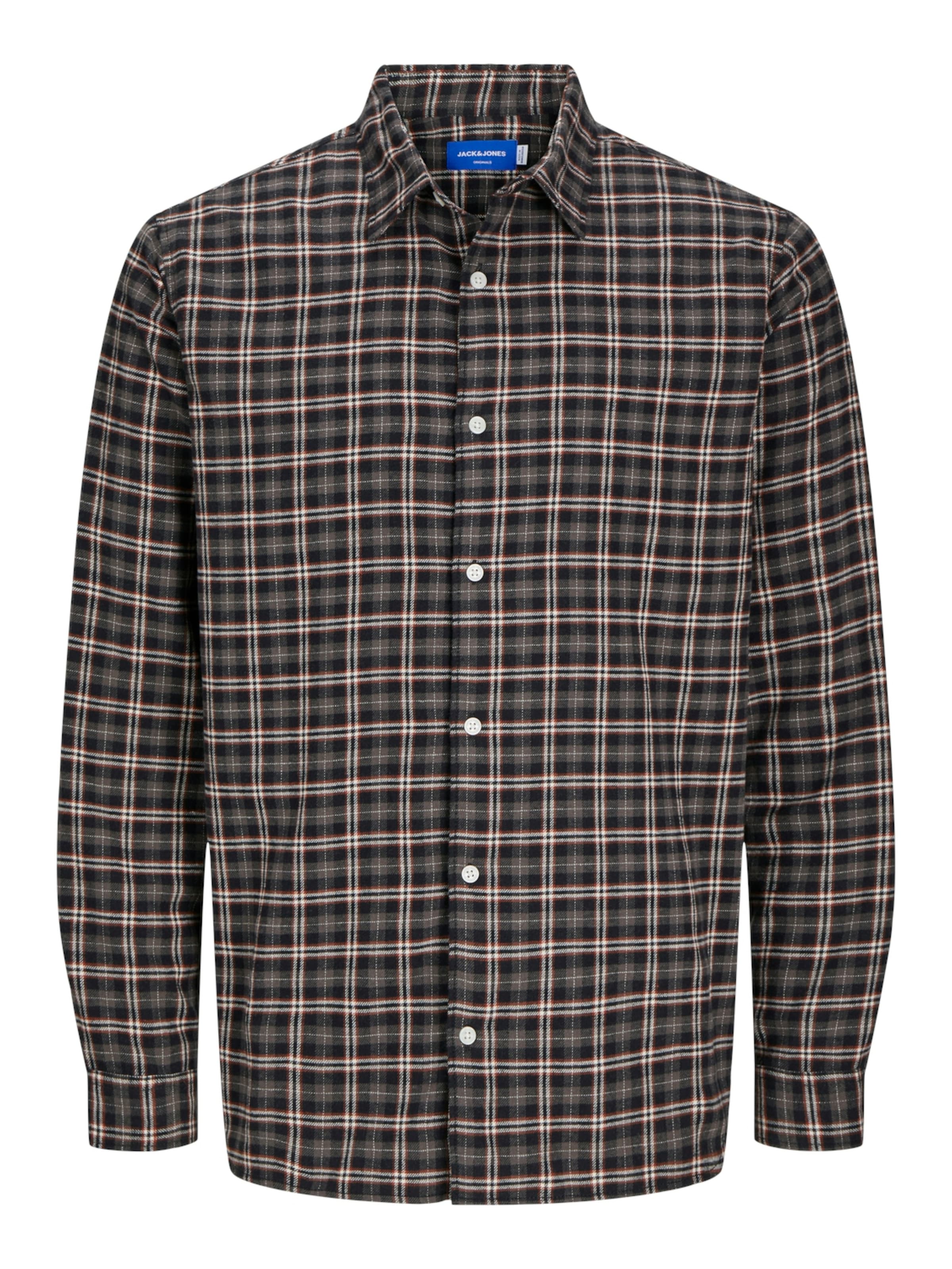 Regular fit Camicia 'JOSHUA' di JACK & JONES in marrone