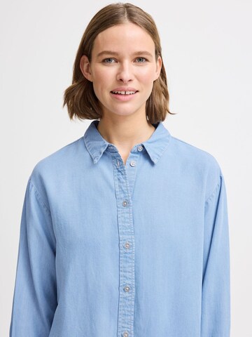 Camicia da donna ' BYKOSMO ' di b.young in blu