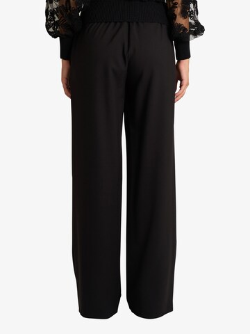 Wide Leg Pantalon SPACE SIMONA CORSELLINI en noir