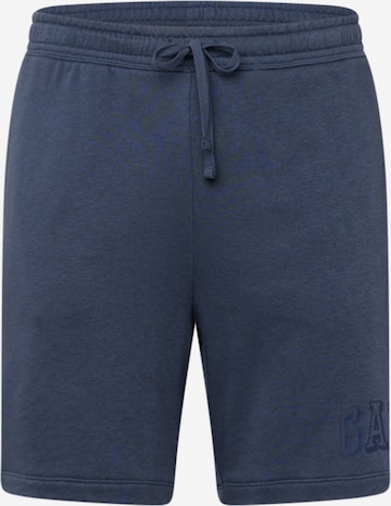 GAP Broek in Blauw: voorkant