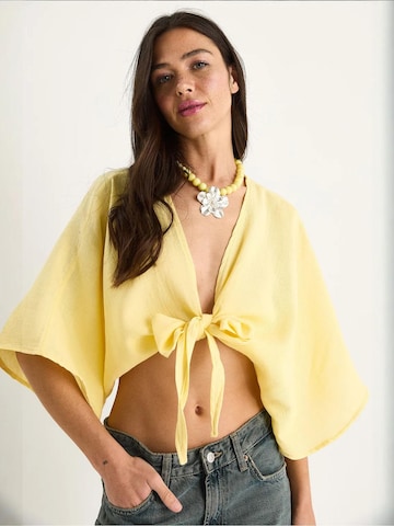 Bianco Lucci - Blusa em amarelo