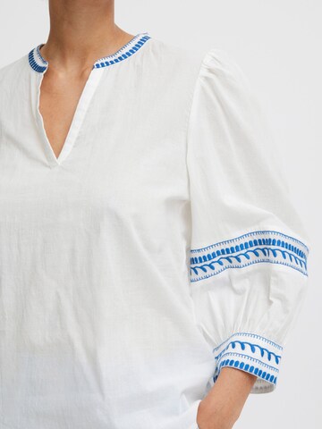 b.young Bluse 'Jiya' in Weiß