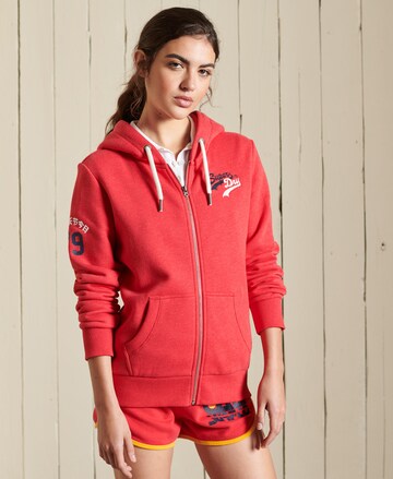 Superdry Sweatjacke in Pink