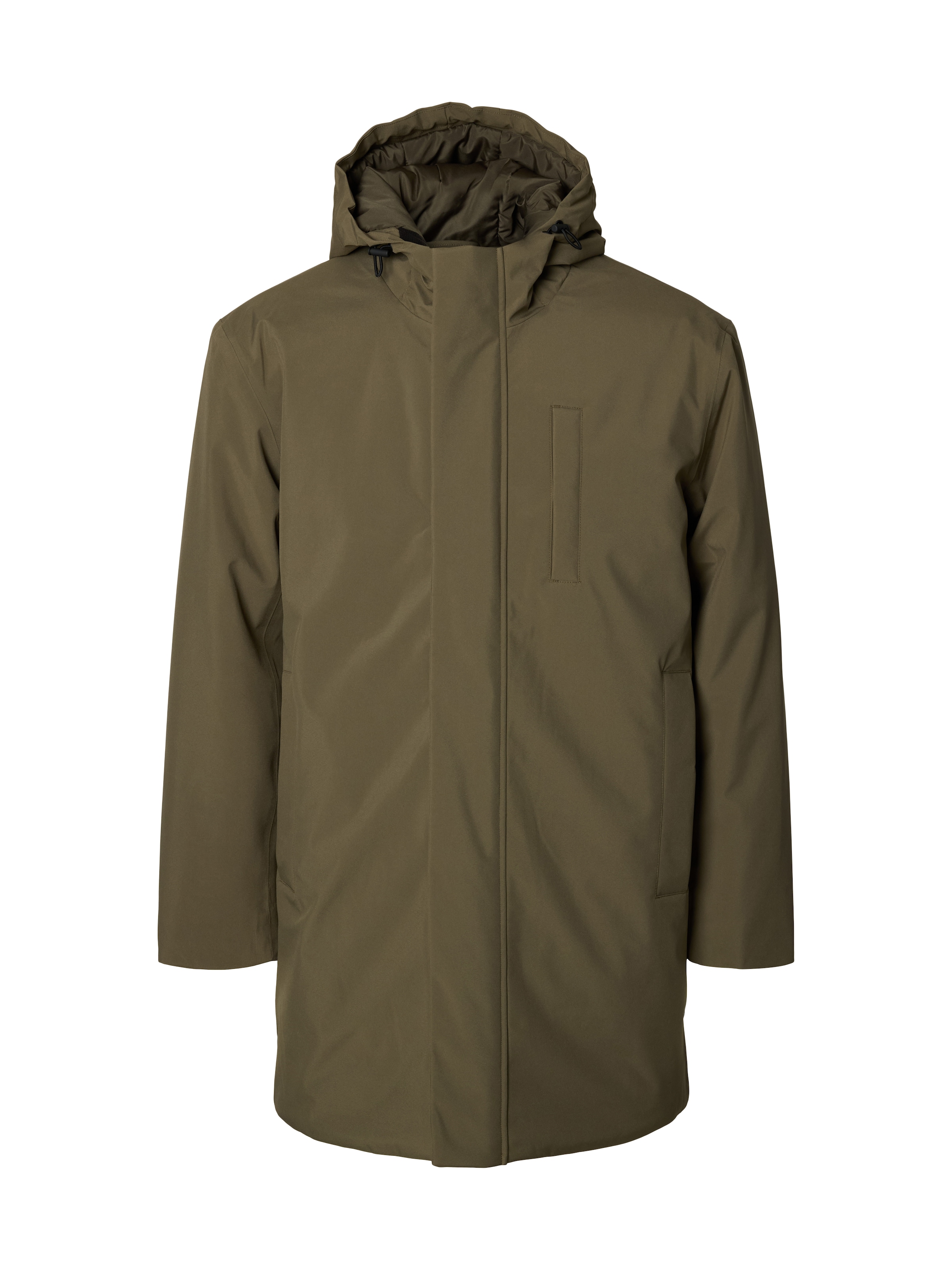 Parka di mezza stagione 'SLMFRANKLIN' di SELECTED in verde: frontale