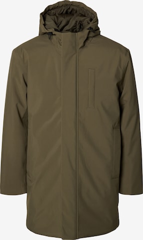 Parka di mezza stagione 'SLMFRANKLIN' di SELECTED in verde: frontale