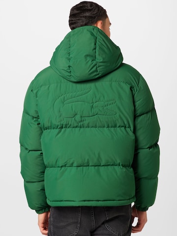 LACOSTE Zimná bunda - Zelená