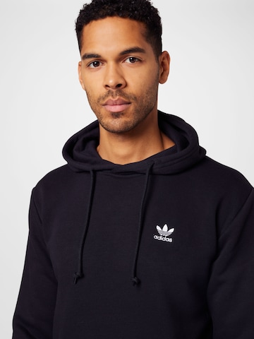 Bluză de molton 'Trefoil Essentials' de la ADIDAS ORIGINALS pe negru