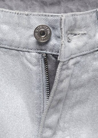 MANGO TEEN Regular Jeans 'silver' in Grey
