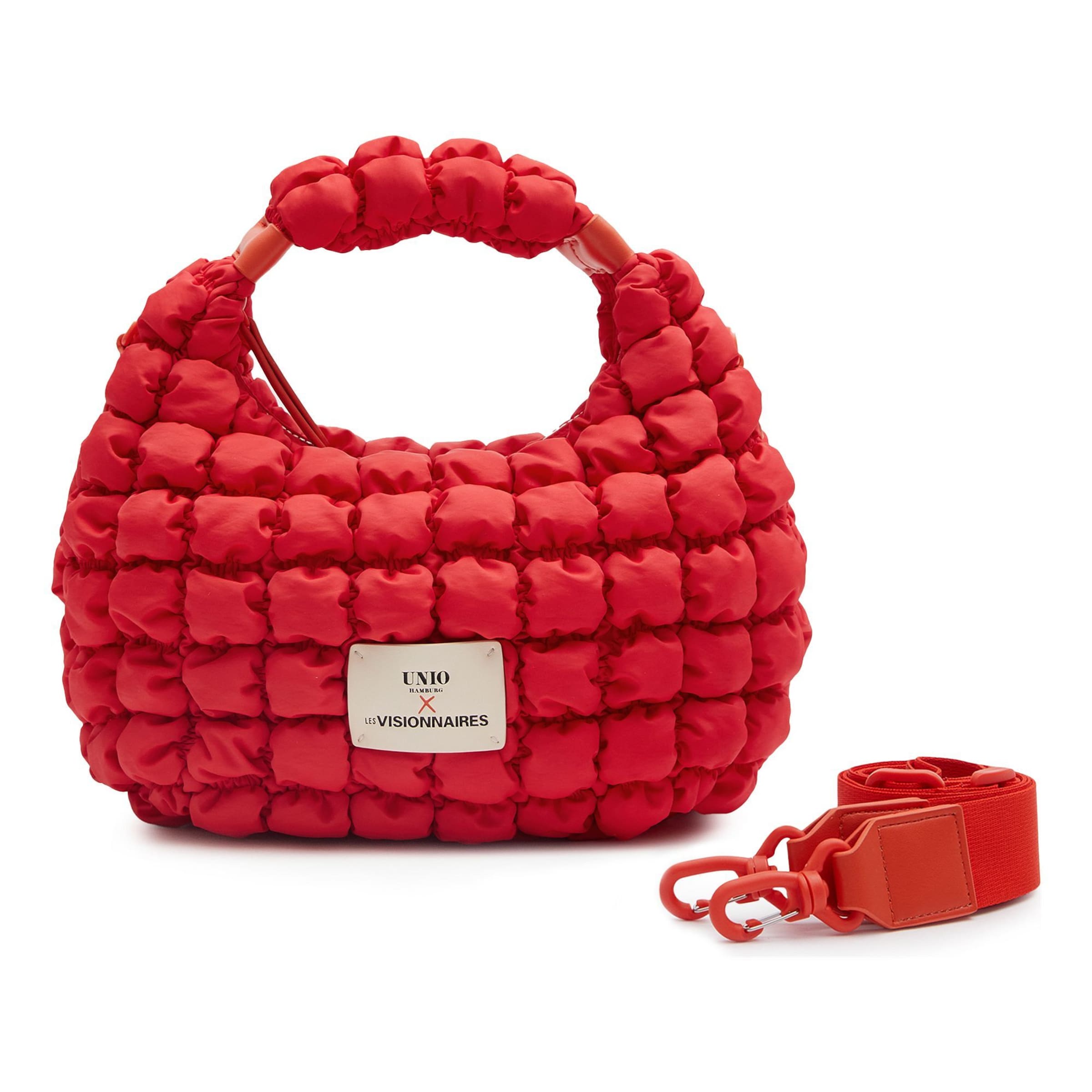 Les Visionnaires Shoulder bag 'Unio' in Red: front