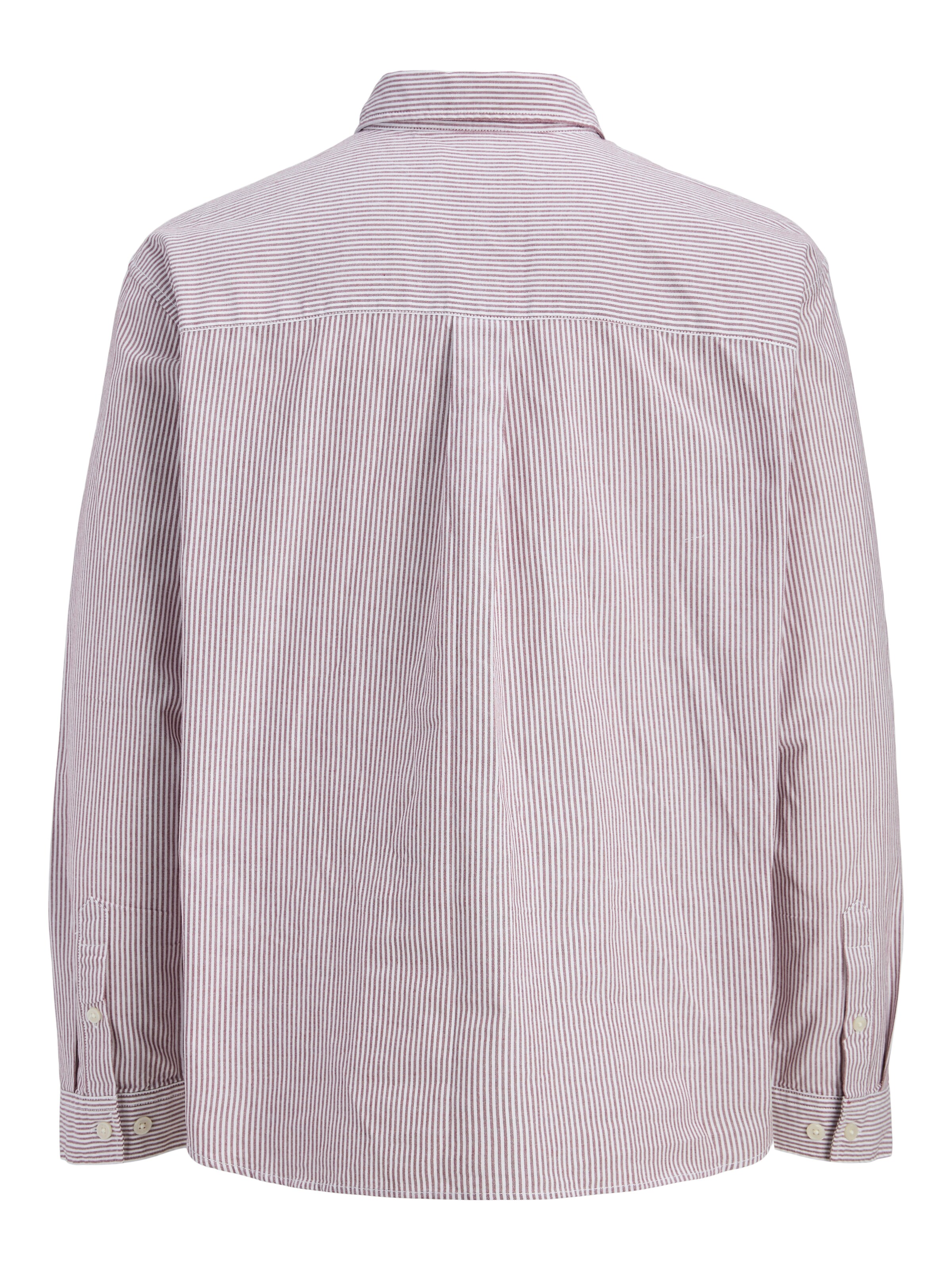 JACK & JONES Comfort fit Button Up Shirt in Purple