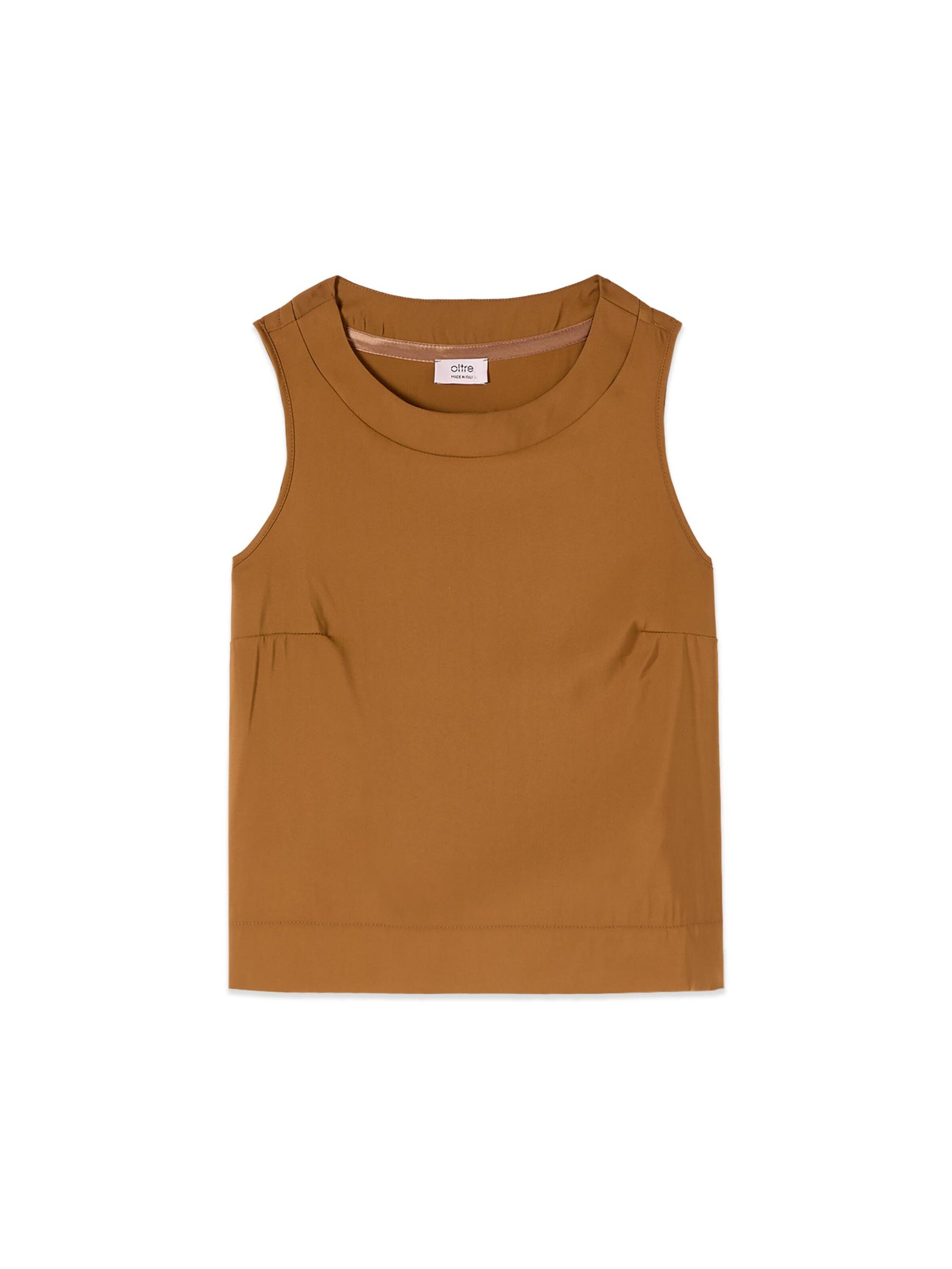 oltre Blouse in Bruin: voorkant