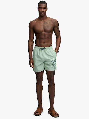 Pantaloncini da bagno di Superdry & Co in verde