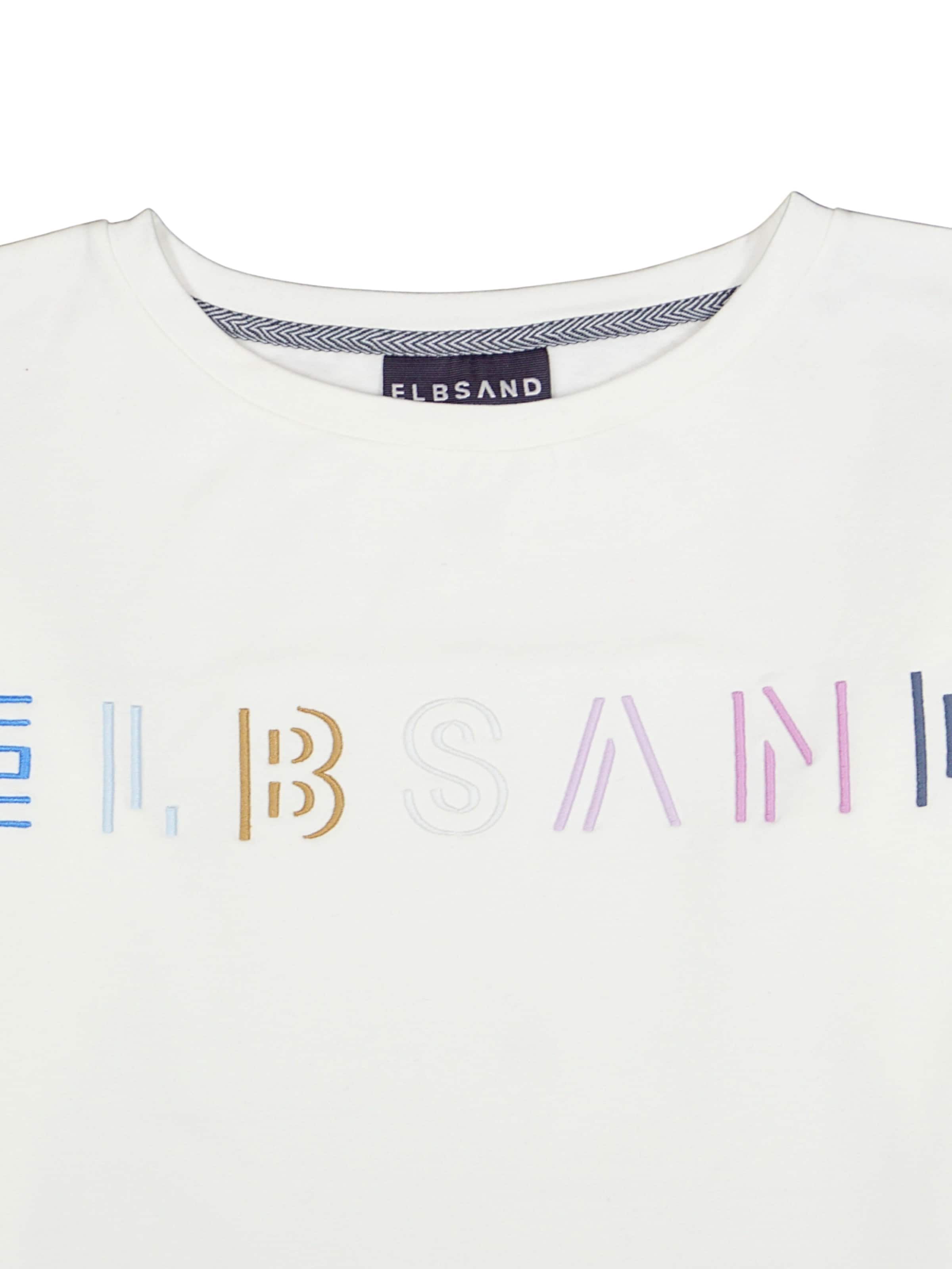 Elbsand Sweatshirt 'Alma' in Wit