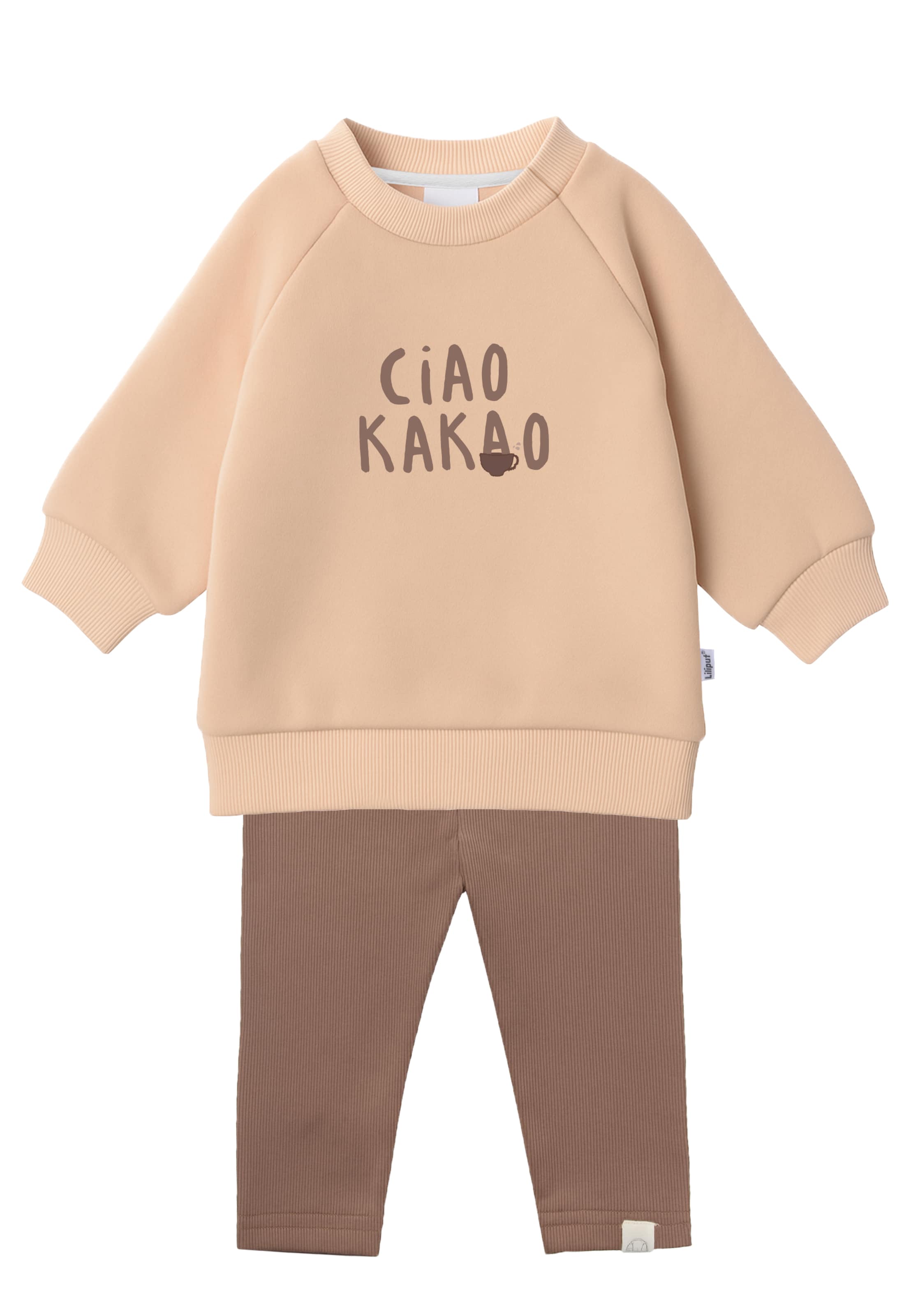 LILIPUT Set 'Ciao Kakao' in Beige: front