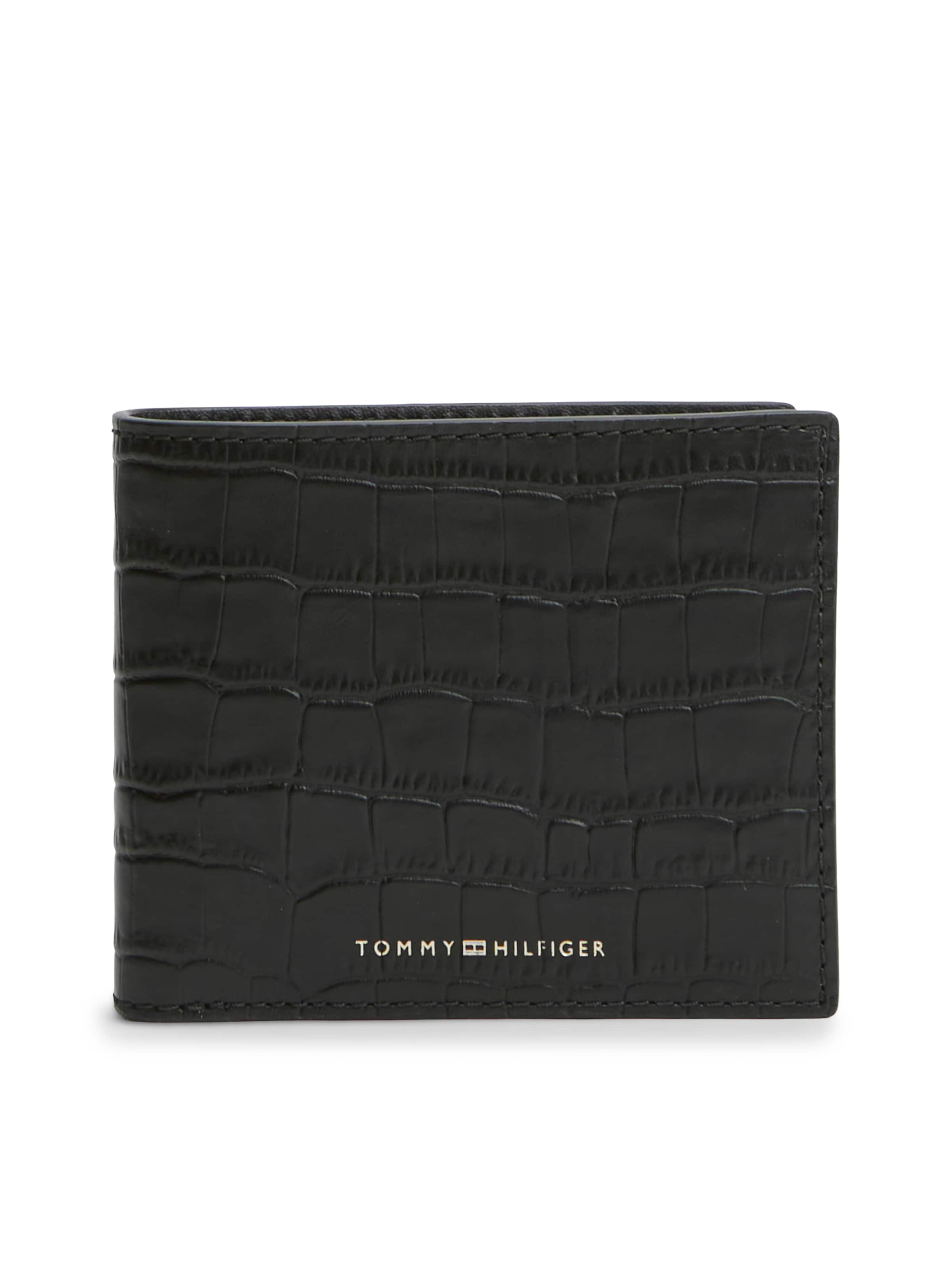 TOMMY HILFIGER Rahakott, värv must: eest vaates
