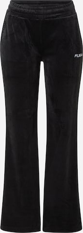 FUBU Flared Pants in Black: front