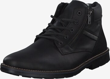 Bottines à lacets '15303' Rieker en noir : devant