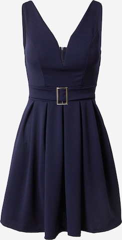 WAL G. Cocktail Dress in Blue: front