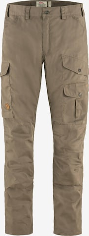 Fjällräven Outdoor Pants 'Barents Pro' in Brown: front