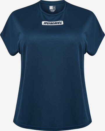 Hummel Funkční tričko – modrá: přední strana