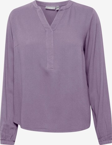 Fransa Blouse 'Haida' in Lila: voorkant