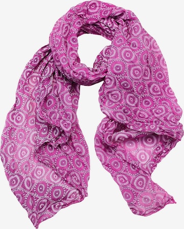 COLLEZIONE ALESSANDRO Schal 'Ra' in Pink: Vorderseite