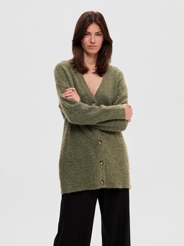 Cardigan 'Maline' SELECTED FEMME en vert