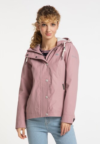 Schmuddelwedda Between-Season Jacket in Pink: front