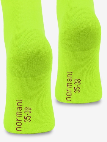 Chaussettes montantes normani en vert