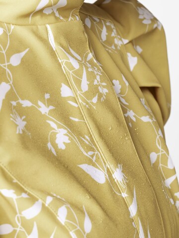 RainSisters - Abrigo de entretiempo 'Baloon-Style Sleeves' en amarillo