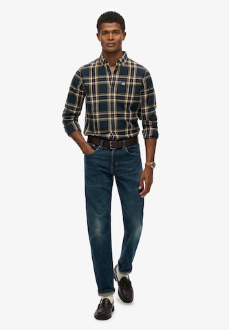 Coupe regular Chemise Superdry en bleu