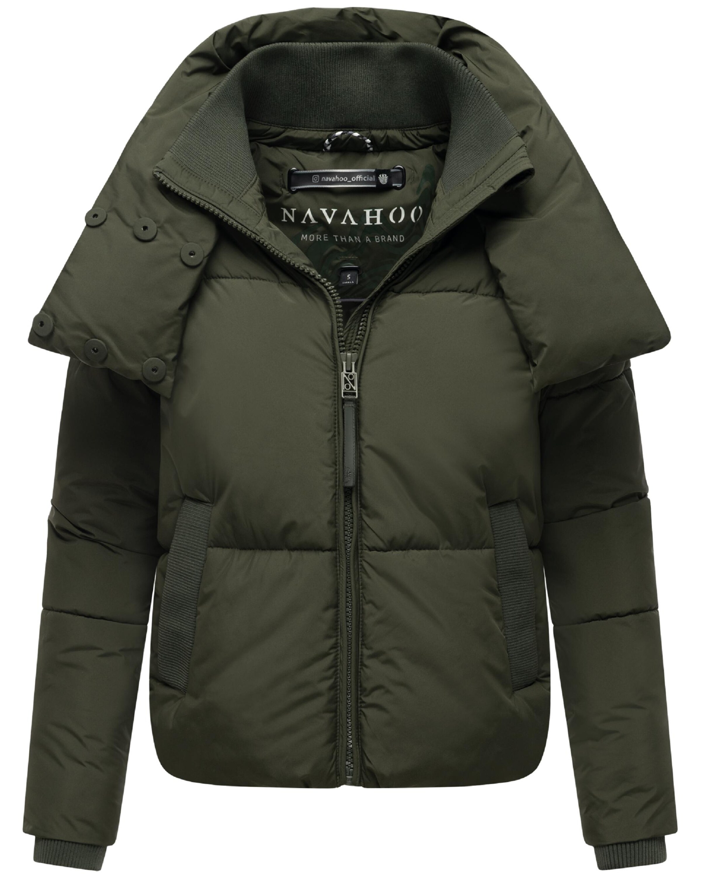 NAVAHOO - Chaqueta de invierno 'Traumelfe 14' en verde