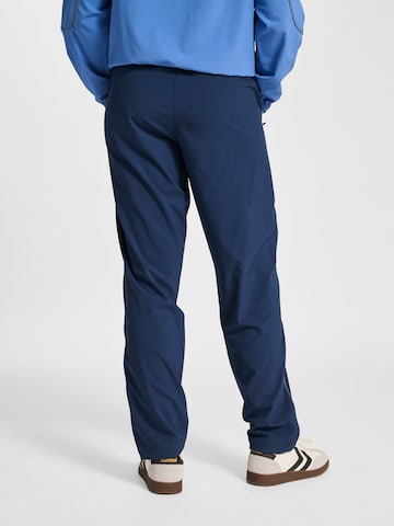Hummel Regular Sportbroek in Blauw