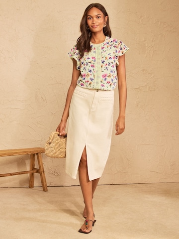 love & roses Blouse in Green